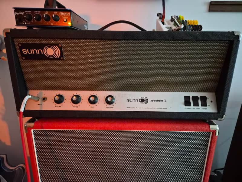 Sunn SPECTRUM I HEAD RARE SERVICED Vintage Tube Guitar Head image 1
