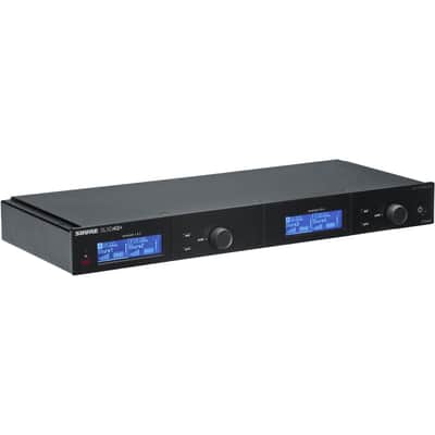 Shure SLXD4QDAN+ Quad Wireless Receiver with Dante - G57 Band image 3