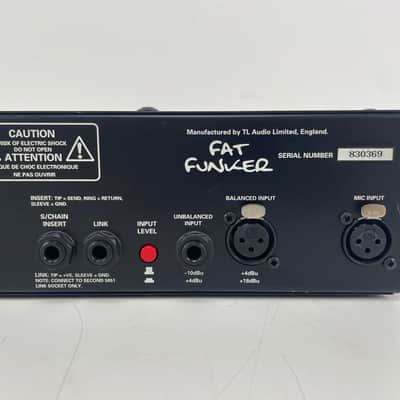 TL Audio - Fat Man - Fat Funker - Studio Processor image 5