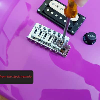 TremAlone For Kramer Baretta Special Tremolo Template *(74mm) image 3