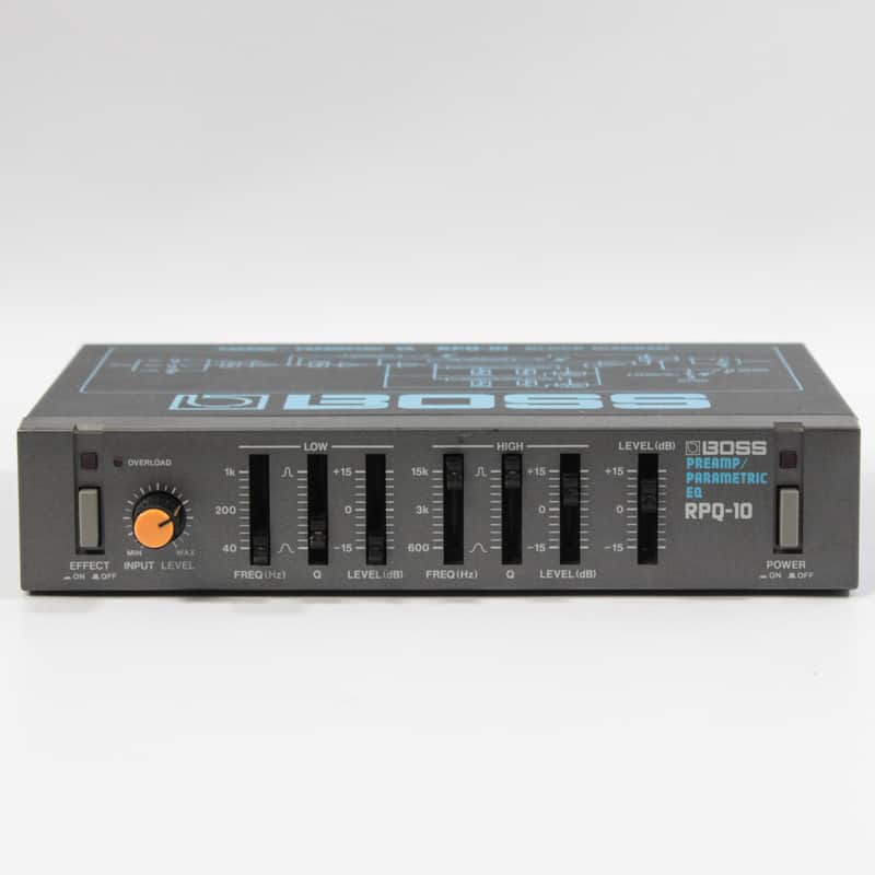 Boss RPQ-10 Micro Rack Series Preamp / Parametric EQ | Reverb