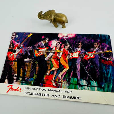 Fender Telecaster & Esquire Instruction Manual (CBS Era), Complete! 1966 image 1