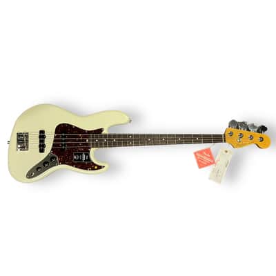 Fender AM. PRO II Jazz, Olympic White / Rosewood *ON ORDER ETA Jan 2026 image 2
