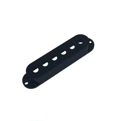 Solo Pro Single Coil Pickup Covers - Black---black image 1