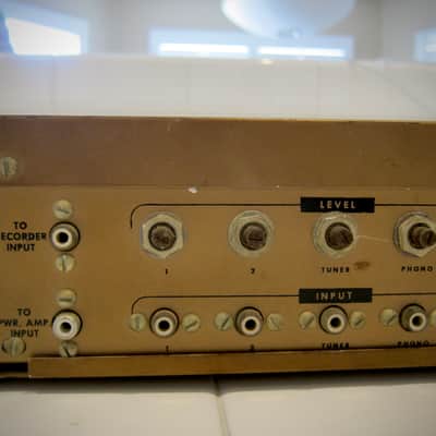 Heathkit WA-P2 Tube Vintage Preamplifier Circa-1950's-Gold image 8