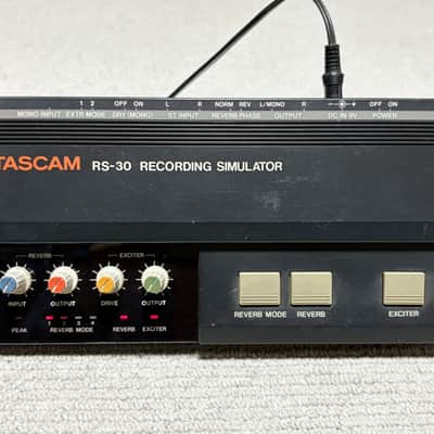 TASCAM RS-30 Recording Simulator Reverb | Reverb