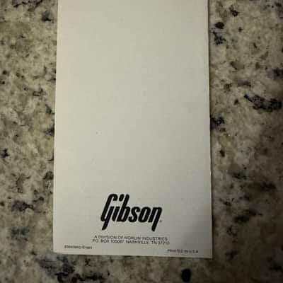 Gibson Victory MV Guitar Series Pre Owners Manual 1981 MV-2 10 image 7