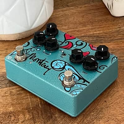 Keeley Monterey Rotary Fuzz Vibe 2016 - Present - Blue / Graphic image 2