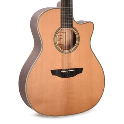 Orangewood Sage Live 12-String Grand Auditorium Cutaway Acoustic-Electric Guitar Natural Satin w/ LR Baggs Anthem image 1