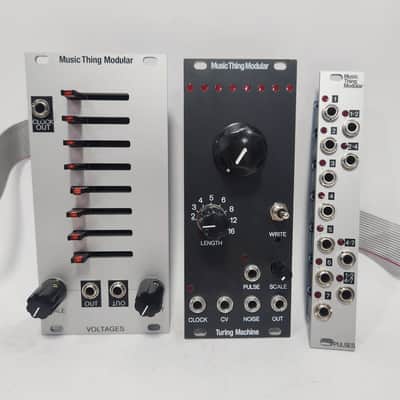 Music Thing Modular Turing Machine with Voltages and Pulses Expanders
