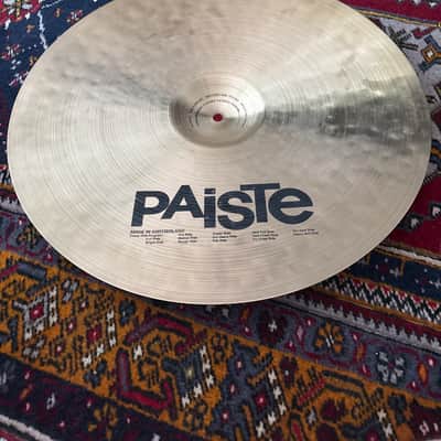 Paiste 20" Signature Dark Crash/Ride Cymbal 1989 - 1999 - Traditional image 3