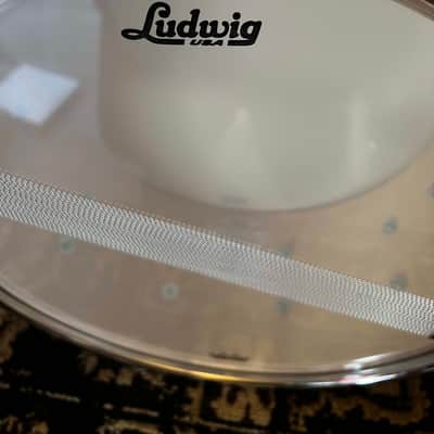 (MINT) Ludwig 6.5" x 14" Classic Maple Snare Drum - Mod Orange image 5
