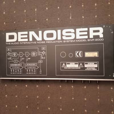 Behringer Denoiser SNR2000 2-Channel Audio Interactive Noise Reduction System 2000s - Black / Silver image 2