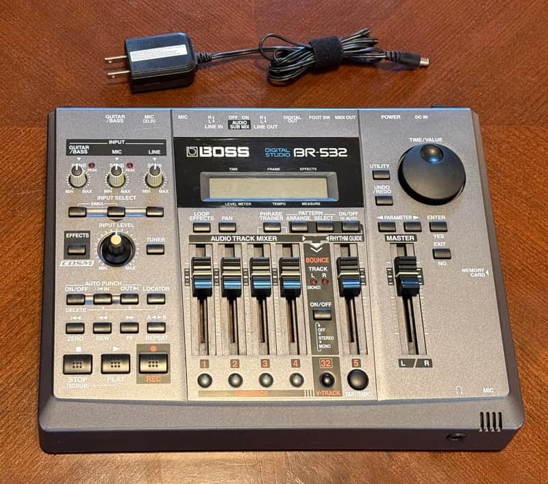 Boss BR-532 Digital Studio Compact 4-Track Recorder 2000s - Dark Gray image 1