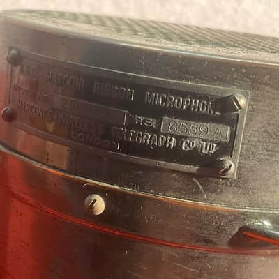 BBC RIBBON MARCONI MICROPHONE 8559A image 6