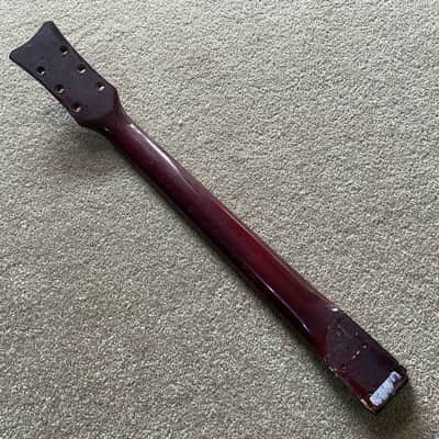 Maple Wood Guitar Neck and Rosewood Fretboard image 2