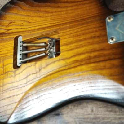 MyDream Partcaster Custom Built - Swamp Ash Tobacco Burst SRV image 11