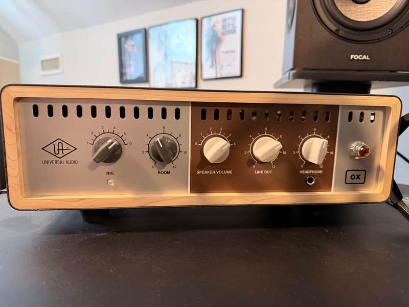 Universal Audio OX Amp Top Box Attenuator 2019 - Present - Silver/Brown/Black image 1
