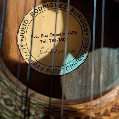 #23 Julio Rodriguez Burgos Puerto Rican Cuatro – Handmade – With Hard Case image 9