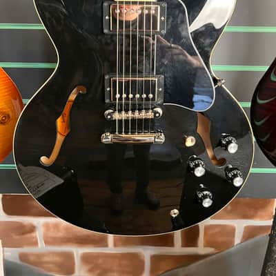 Gibson ES-335 'Dot' Ebony 2023 Semi-Hollow Electric Guitar image 4