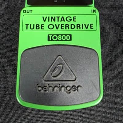 Behringer TO800 Vintage Tube Overdrive 2010s - Green image 1
