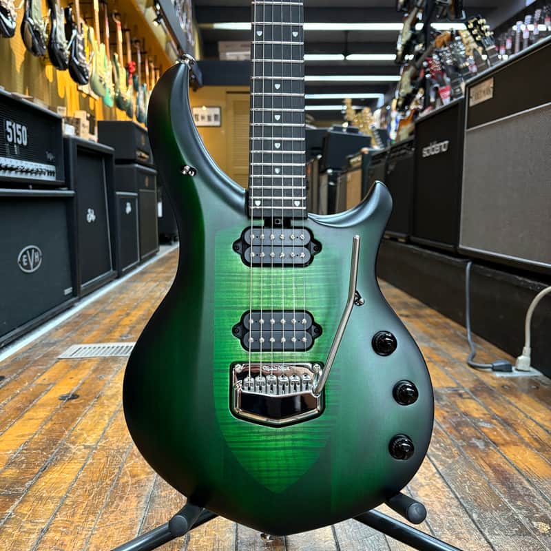 Ernie Ball Music Man John Petrucci Signature Majesty Electric Guitar Gravity Green w/Mono Case image 1