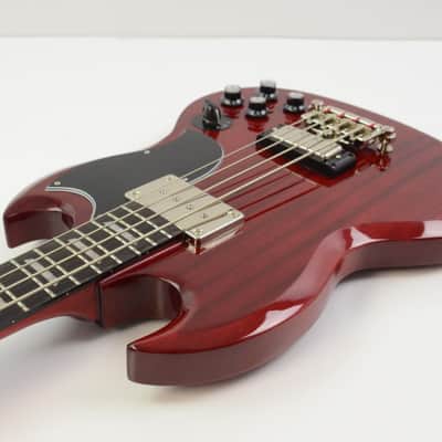 Epiphone EB-3 SG Bass Guitar - Heritage Cherry w/ Gig Bag image 7