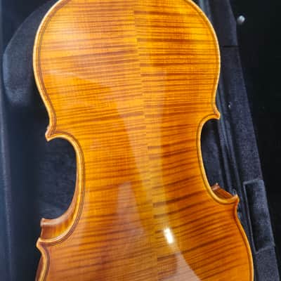 Vintage 1994 Franz Sandner Step-Up Violin, Made in Germany, with Case and Bow image 15
