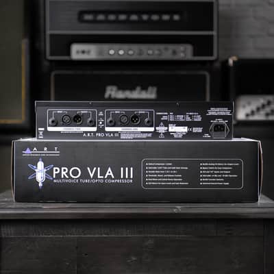 ART Pro VLA III Multi-Voice Tube/Opto Compressor - Excellent~ 6 Hours Use, Original Box image 6