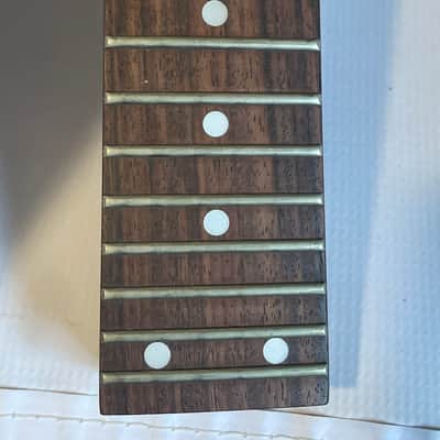 2001 Made in Japan Fujigen Ibanez RG570 Wizard 24 Fret Guitar Neck Floyd Ready Bubinga Stripe image 16