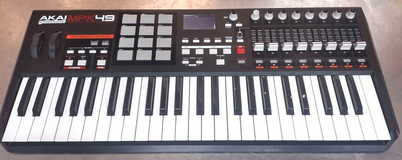 AKAI MPK49 2000-2025 - NOIR -BLANC-ROUGE image 1