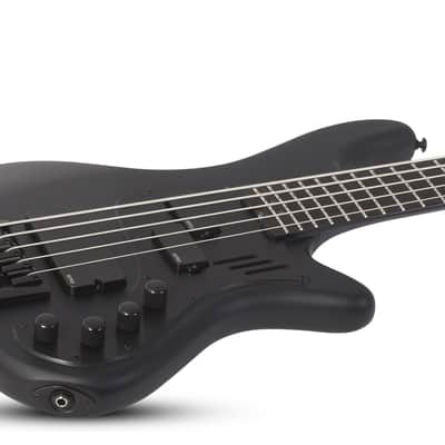 Schecter Stiletto-5 Stealth Pro Satin Black image 3