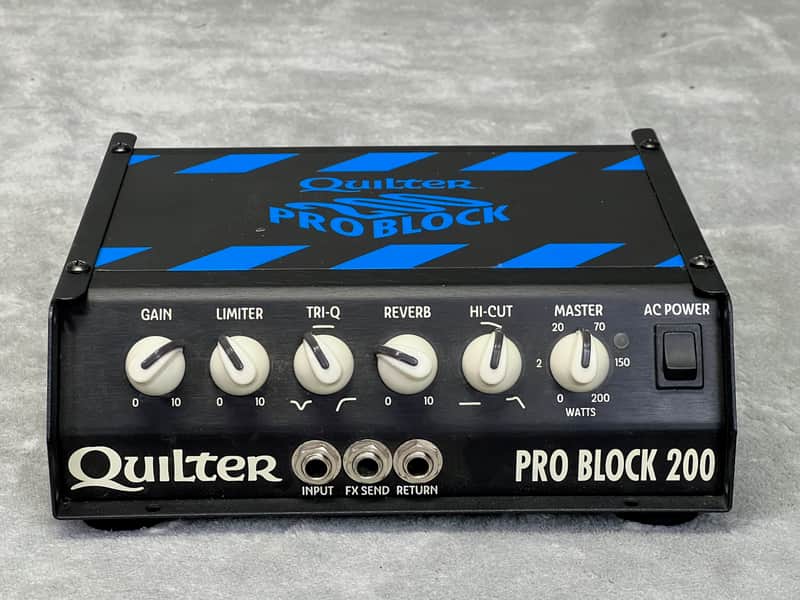 Quilter Pro Block 200 200W Guitar Head - built in limiter image 1