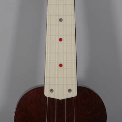 Vintage Harmony Silvertone Soprano Ukulele Palm Tree Stencil image 3