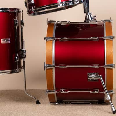 1980s Yamaha Recording Standard 14x22 8x12 9x13 and 16x16 Drum Set image 11