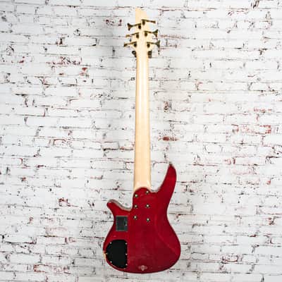 Yamaha - John Myung Signature Electric Bass, Trans Red - w/HSC - x7212 - USED image 7