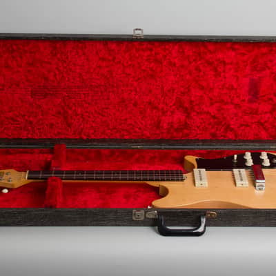 Carvin #32-SGB Solid Body Electric Guitar (1962), original black hard shell case. image 10