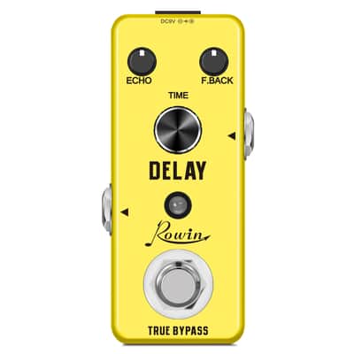 Rowin Analog Vintage Delay Guitar Effect Pedal image 1