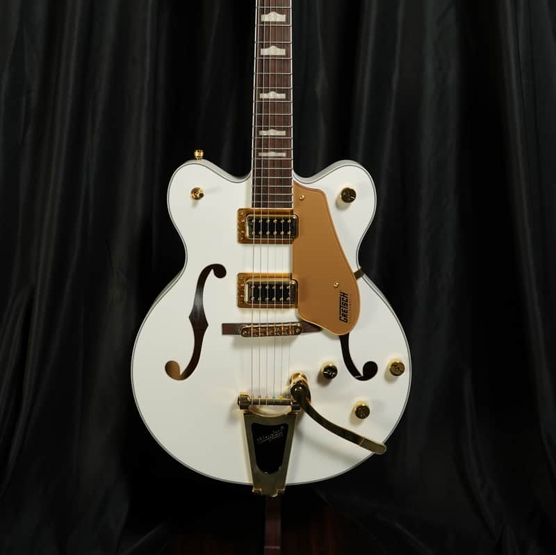 Gretsch G5422TG Electromatic® Classic Hollow Body Double-Cut with Bigsby® 2025 - Snowcrest White image 1