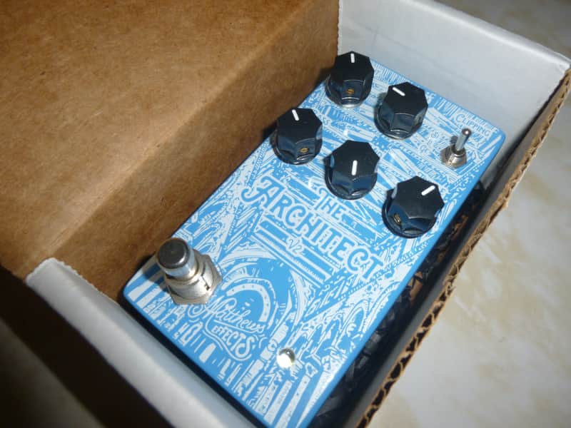 Matthews Effects The Architect Foundational Overdrive/Boost V2 2010s - Blue image 1
