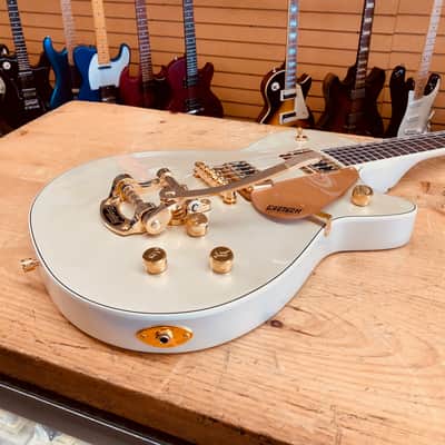 Gretsch G5237TG Electromatic Jet Bigsby -Champagne White- Electric Guitar image 2