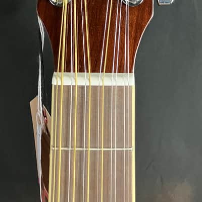 Yamaha FG820-12 12-String Dreadnought Acoustic Guitar Gloss Natural image 9