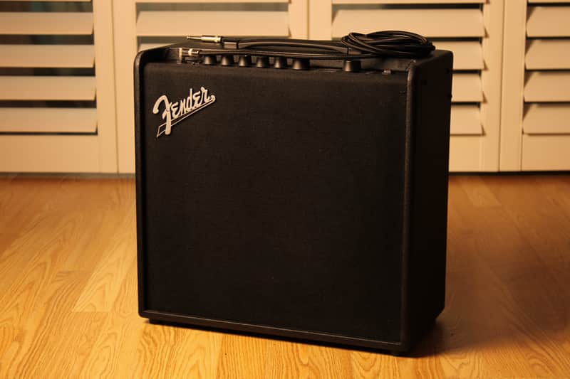 Fender Mustang LT50 50-Watt 1x12" Digital Modeling Guitar Combo 2020 - Present - Black image 1