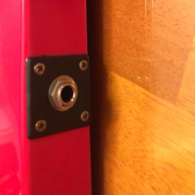 Maestro by Gibson Roadie Mini Flying V Red Gibson Music Education 2000s w fonky strap & bag image 13