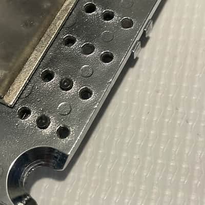 2000's Schaller Original Made in Germany Chrome Floyd Rose Pro Electric Guitar Tremolo Bridge Set & Brass Block image 19