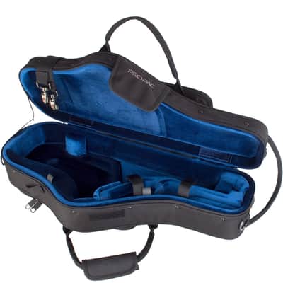 Protec ALTO SAXOPHONE CONTOURED PRO PAC CASE W/ FLUTE POCKET image 4