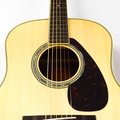 Yamaha LL6 Jumbo Acoustic/Electric Guitar - Natural image 2