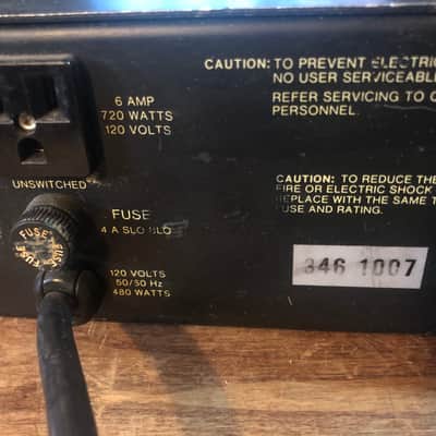 SWR Engineering SS-180 Rack Mounted Bass Amp image 8