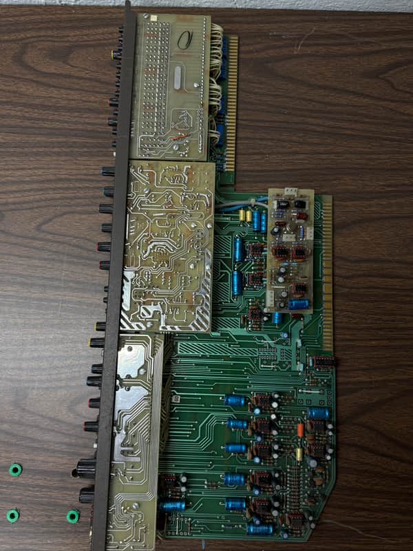 MCI 600 Series Channel Strip w/ Mic Preamp Card – Vintage USA Console Module image 1