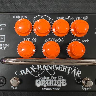 Orange Bax Bangeetar Guitar Pre-EQ Pedal | Reverb